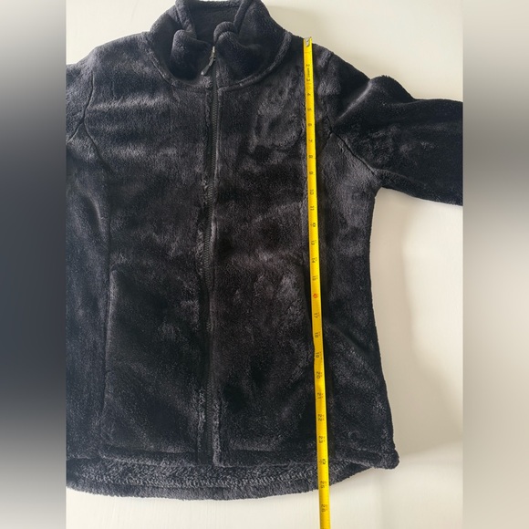 32 Degrees Heat Womens Jacket Plush Velvet Full Zip Brown Black Comfy - Picture 12 of 14